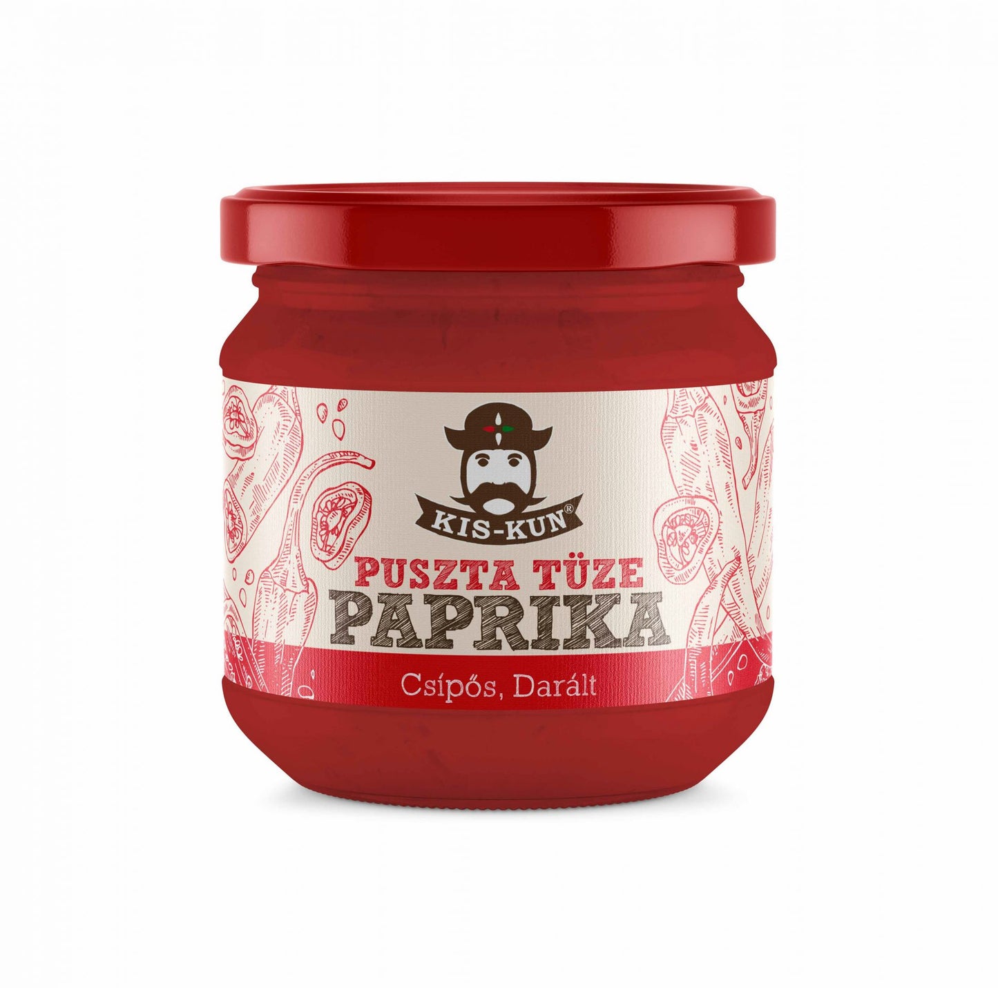 Puszta Tüze csípős darált paprikakrém 200g