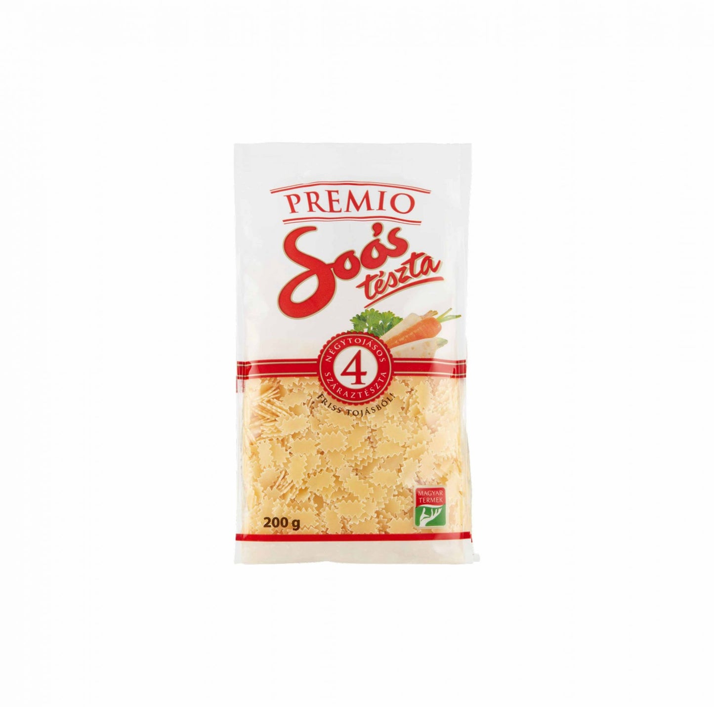 Soós Premio 4 tojásos eperlevél tészta 200g