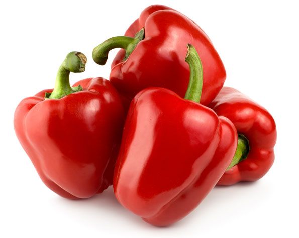 Piros kaliforniai paprika