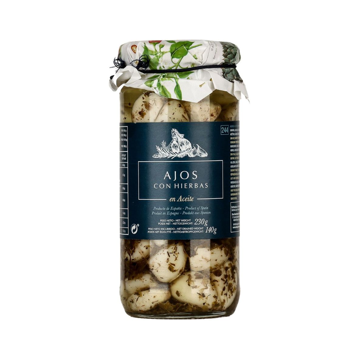 Don Gastronom fokhagyma fűszeres olajban 230g