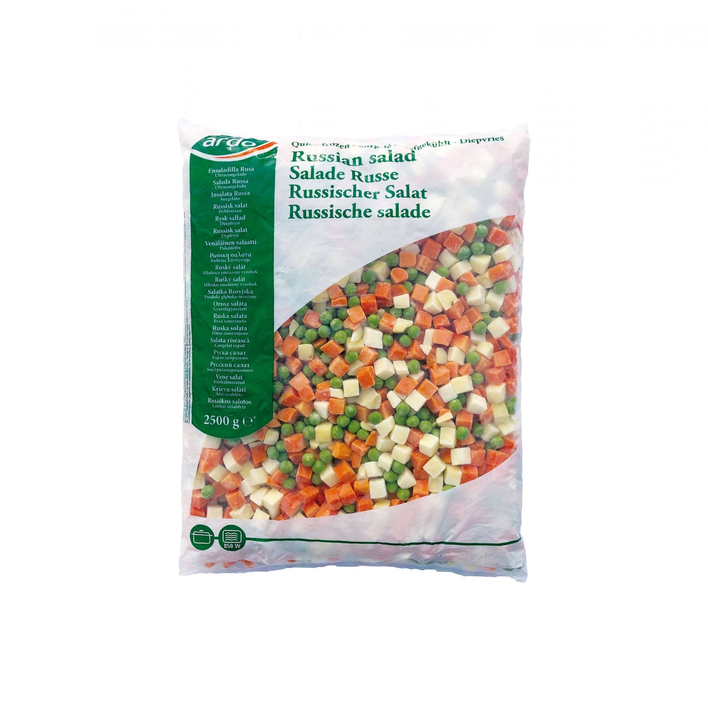 Francia saláta zöldség keverék fagyasztott 2,5kg