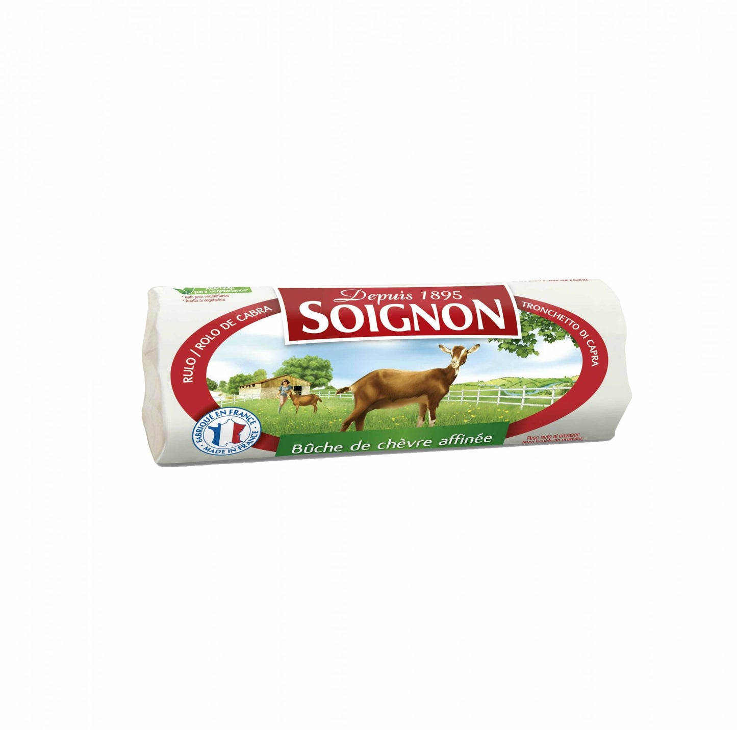 Soignon natúr kérges kecskesajt rúd 180g