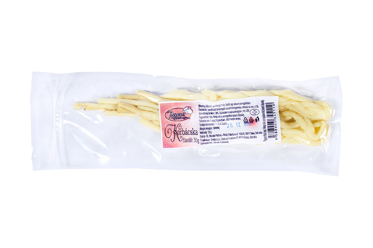 Korbácska füstölt sajt 50g
