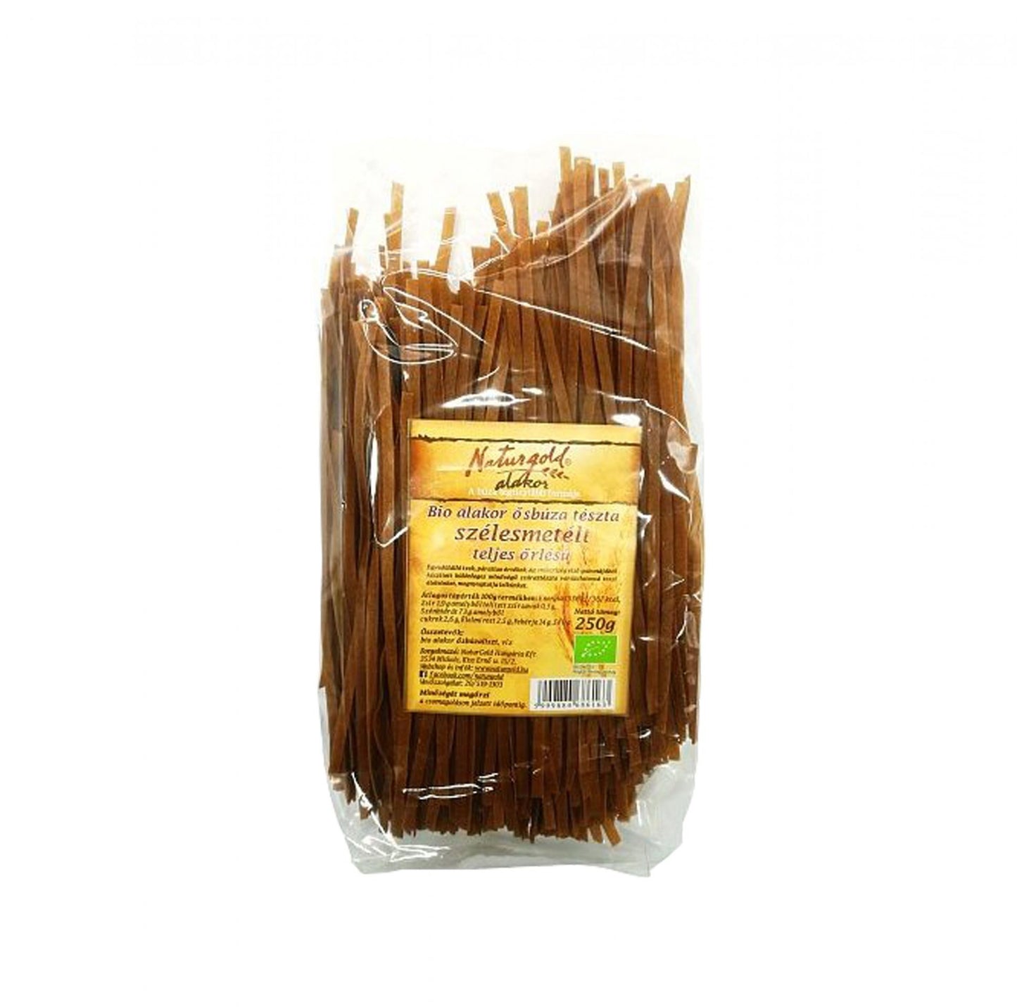 Bio alakor teljes kiőrlésű szélesmetélt 250g