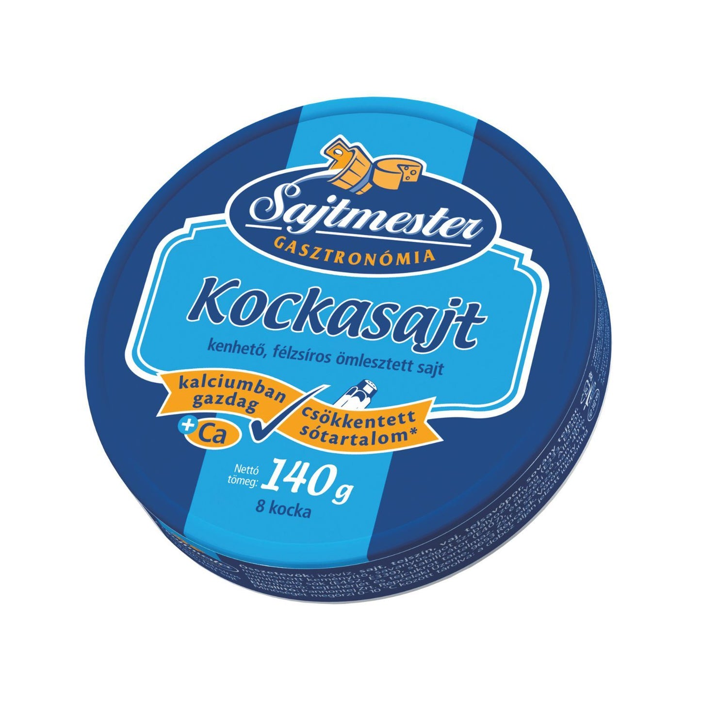 Sajtmester natúr félzsíros ömlesztett sajt cikkelyes 140g