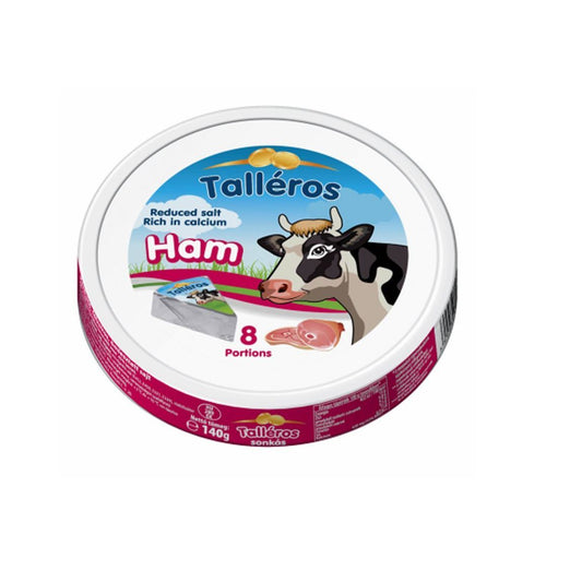Talléros sonkás félzsíros ömlesztett sajt cikkelyes 140g