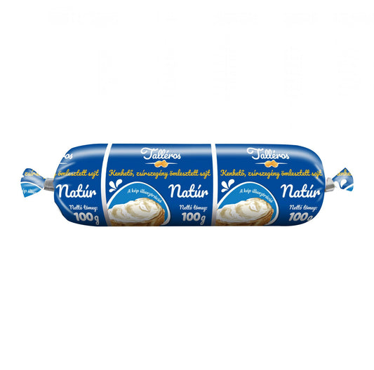 Talléros natúr félzsíros ömlesztett tömlős sajt 100g
