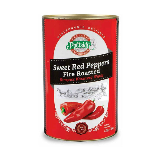 Sült grillezett paprika konzerv 4200g/2500g