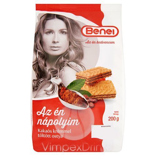 Benei prémium kakaó ízű krémmel töltött nápolyi 200g