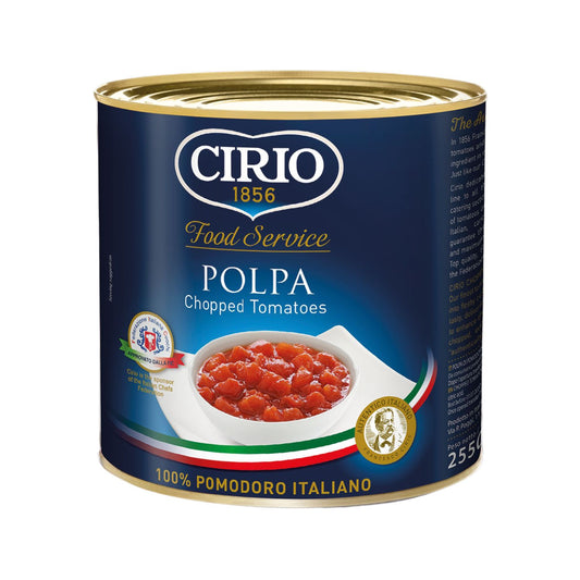 Cirio paradicsomkonzerv hámozott aprított 2500g/1650g